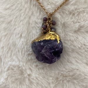 Amethyst Crystal Necklace